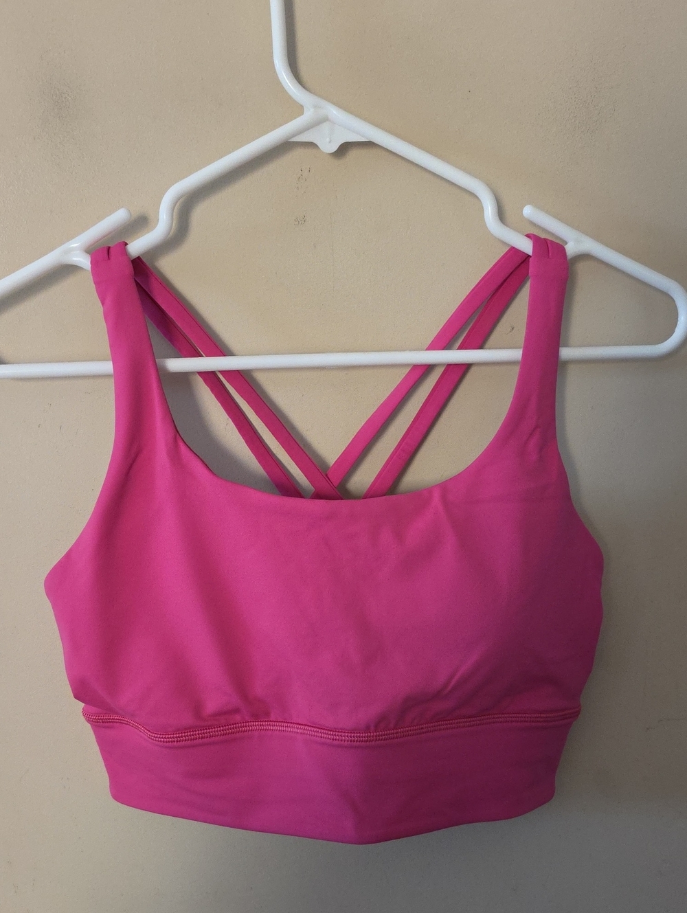 Women's Hot Pink Strappy Sports Size 8 Nwot